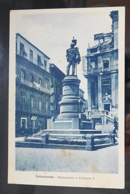 Caltanissetta cartolina non viaggiata