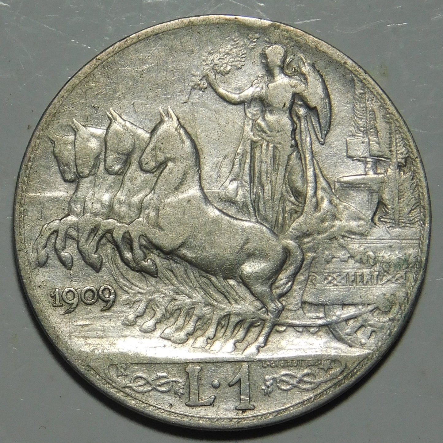 1 lira 1909
