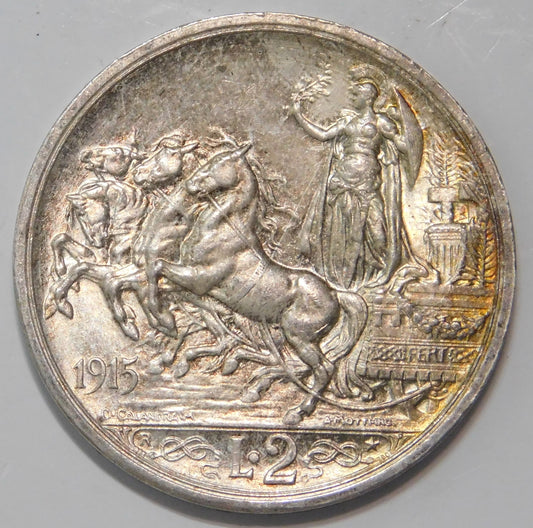 2 lire 1915