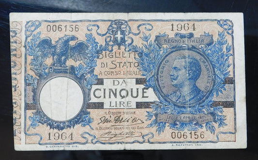 5 lire