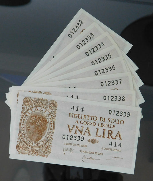 1 lira Italia Laureata