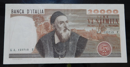Ventimila lire Tiziano