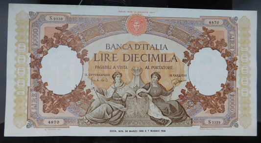 10.000 lire Regine del mare