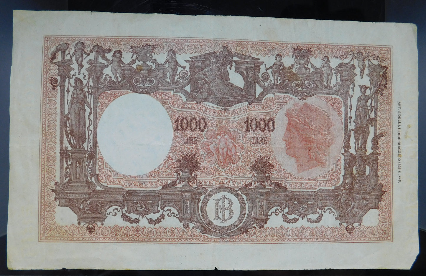 Mille lire Grande M