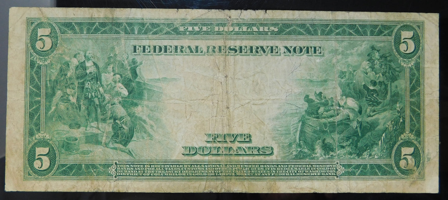 5 Dollari 1914