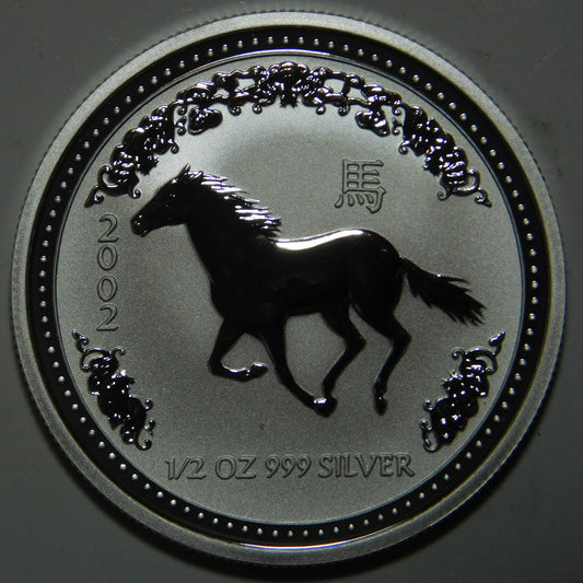 50 centesimi 2002 Anno del Cavallo