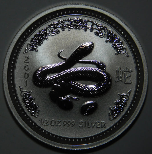 50 Centesimi 2001 Anno del Serpente