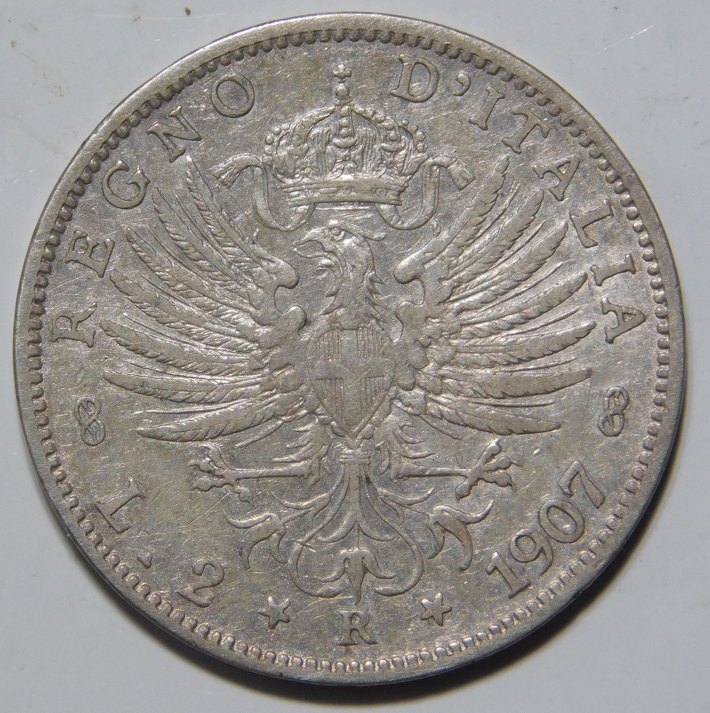 2 lire 1907