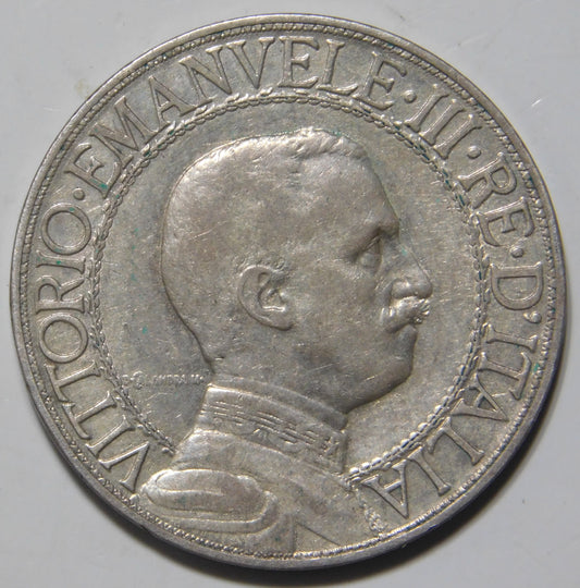 2 lire 1908 Quadriga Veloce