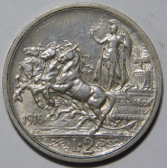 2 lire 1916