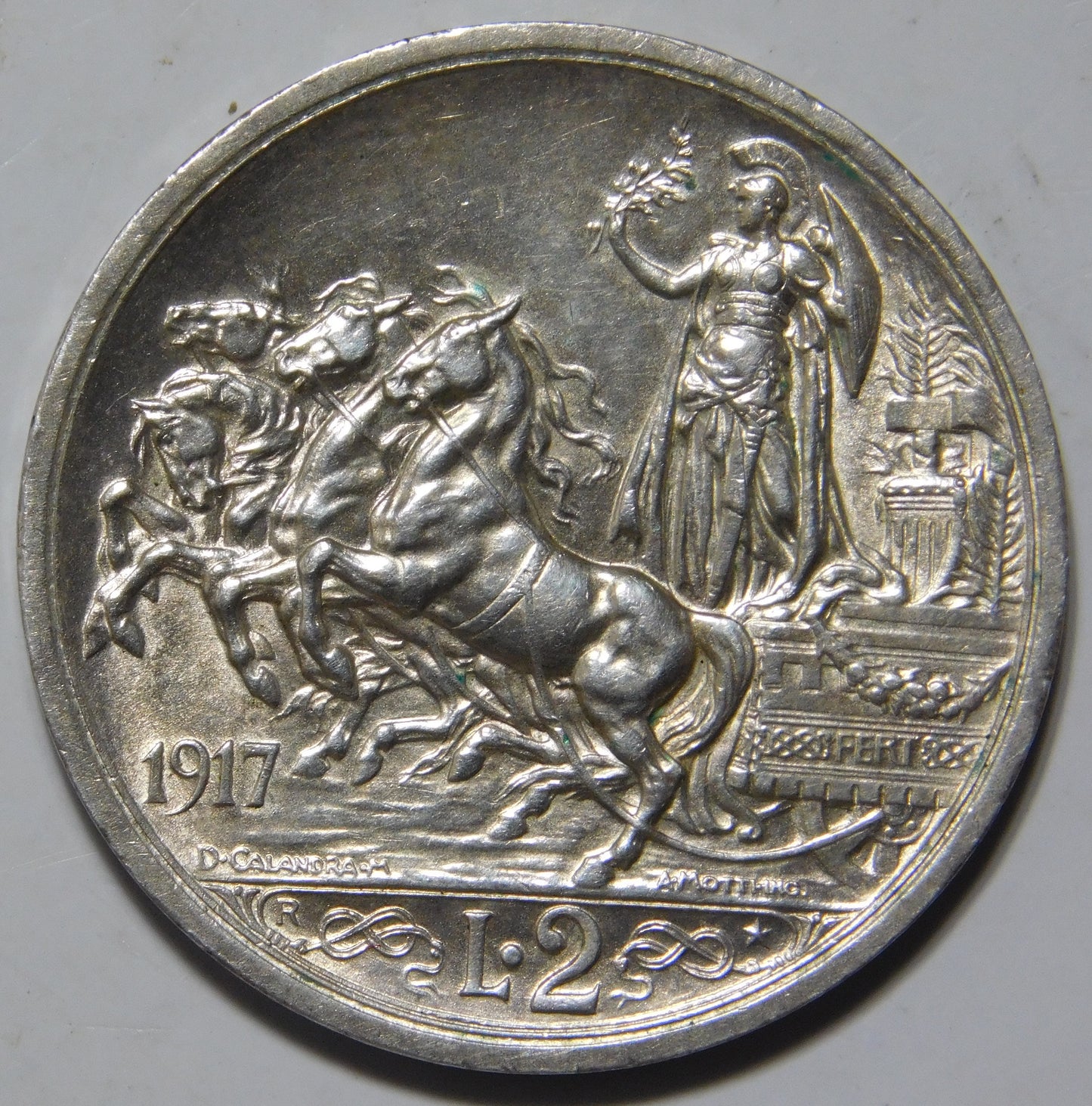 2 lire 1917