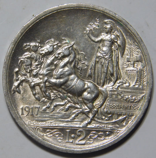 2 lire 1917