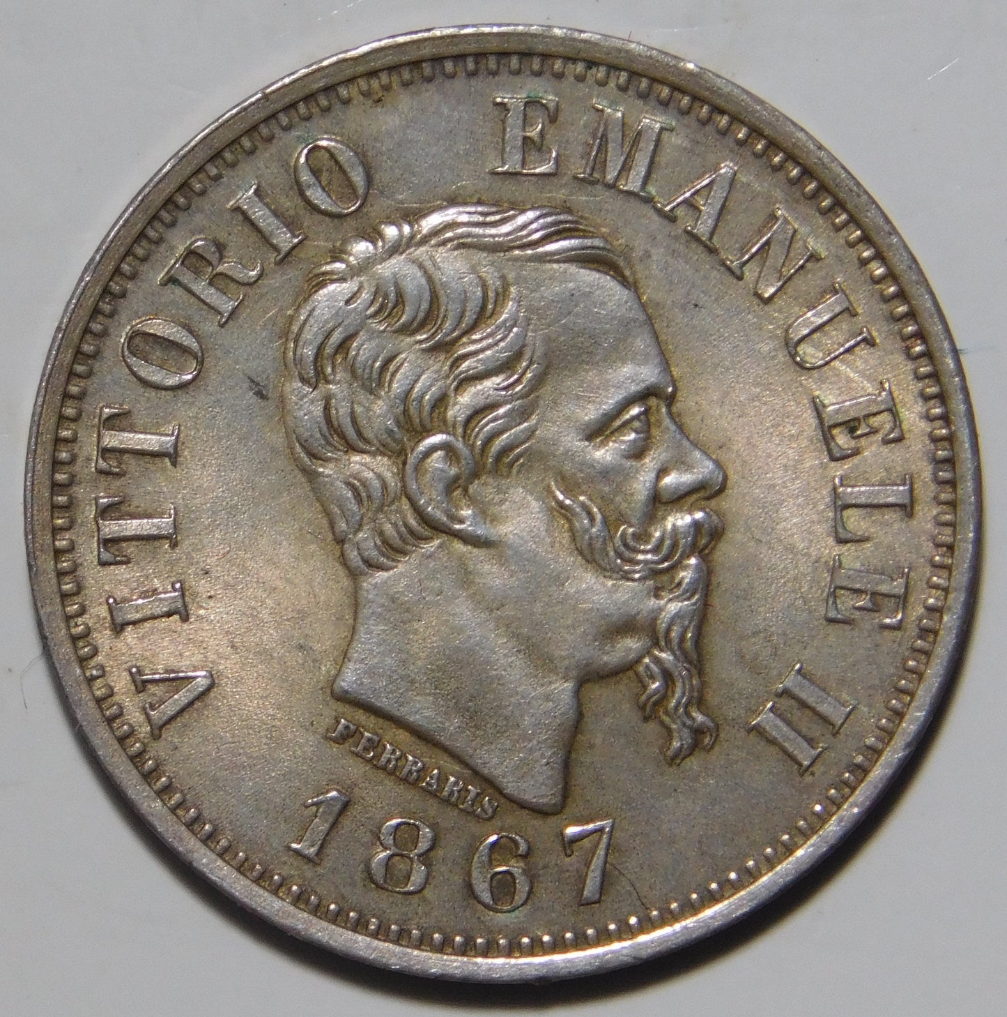 50 centesimi 1867 Milano
