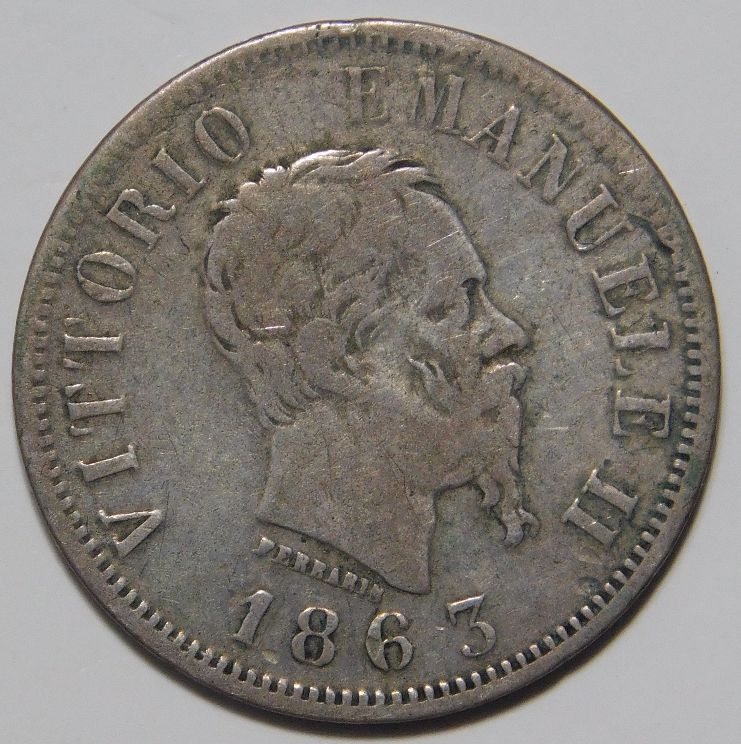50 centesimi 1867 Napoli