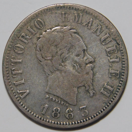 50 centesimi 1867 Napoli