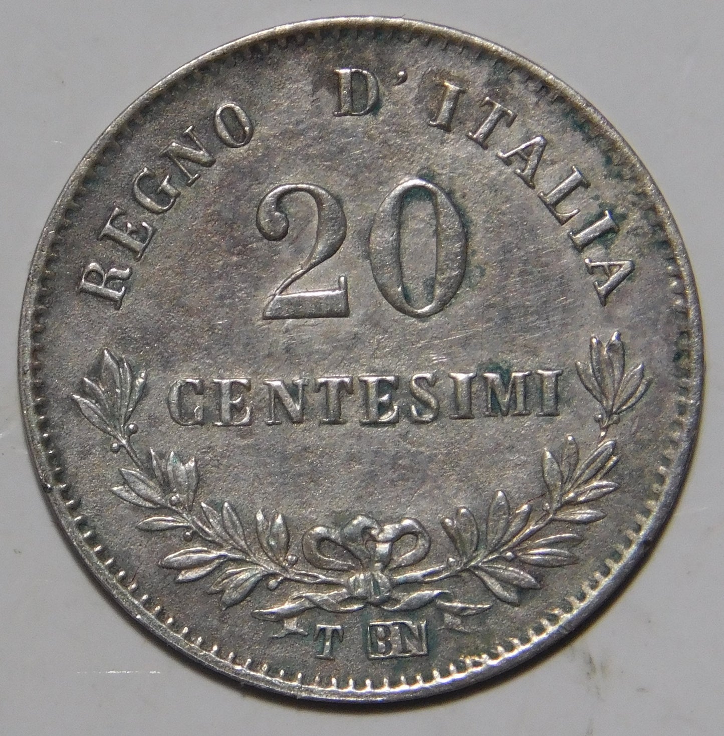 20 centesimi 1863 Torino