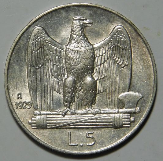 5 LIRE 1929
