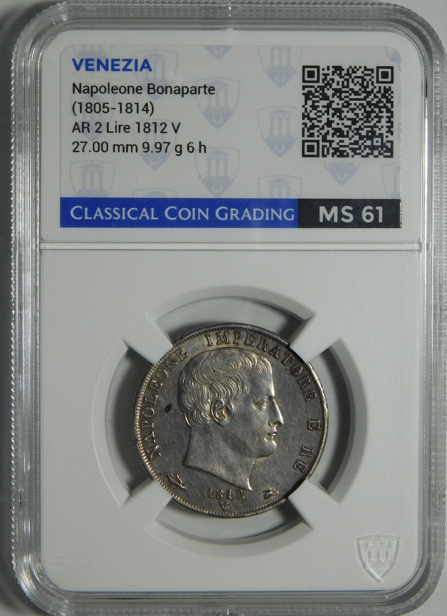 2 lire 1812 Venezia