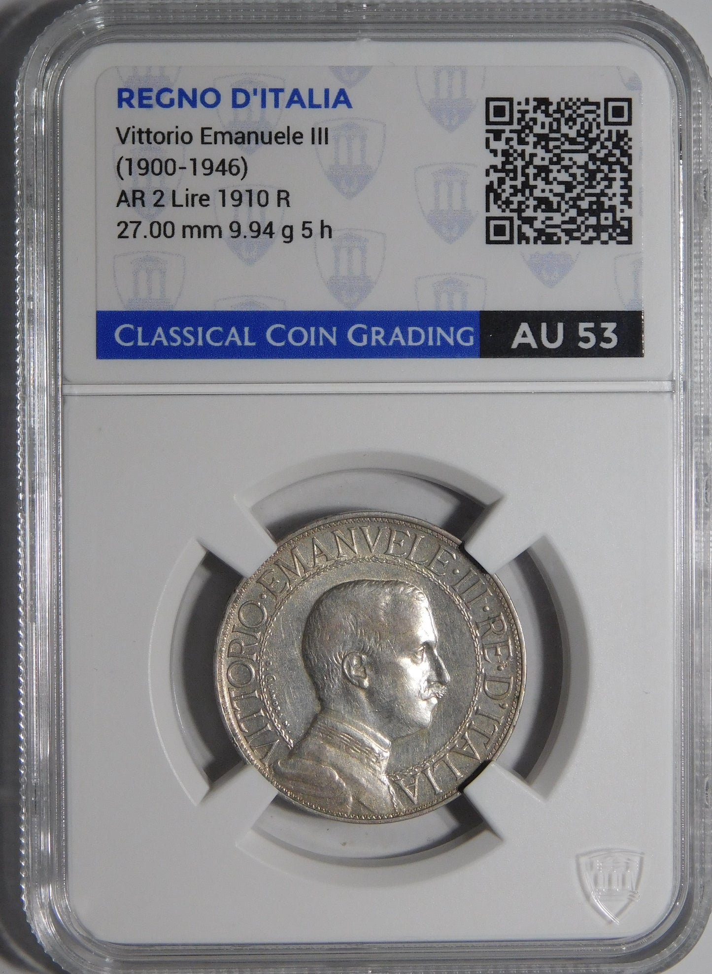 2 lire 1910