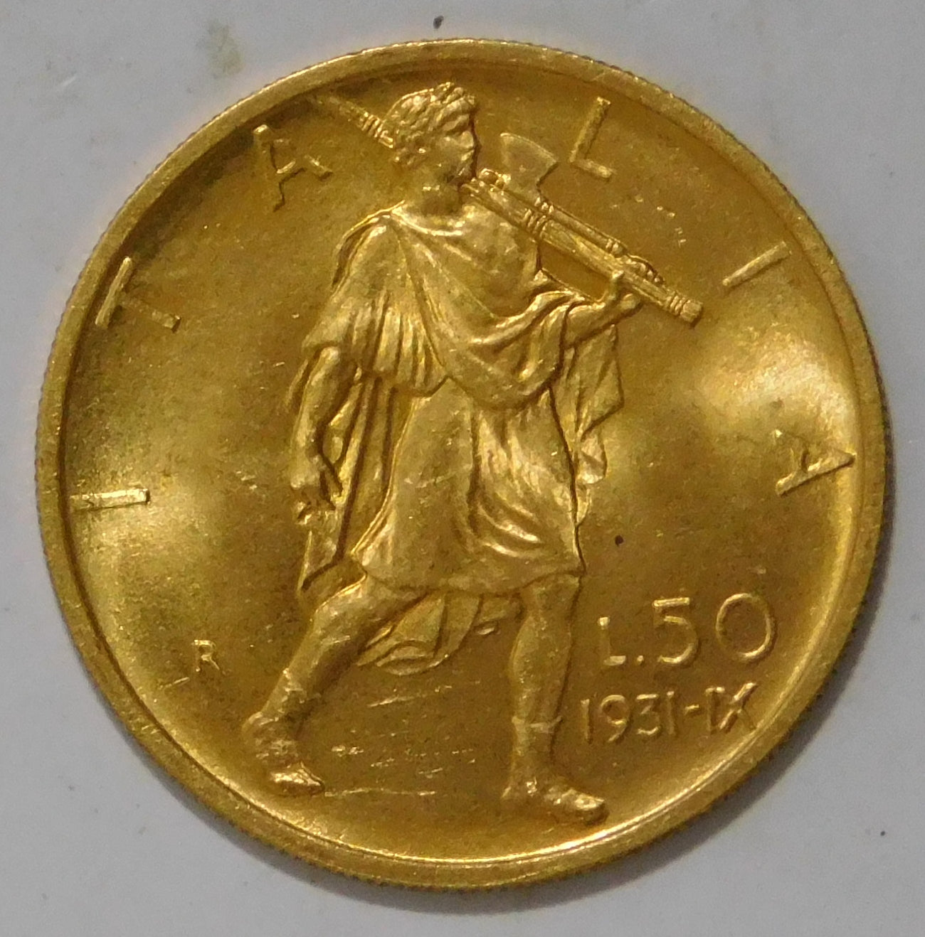 50 lire 1931 IX