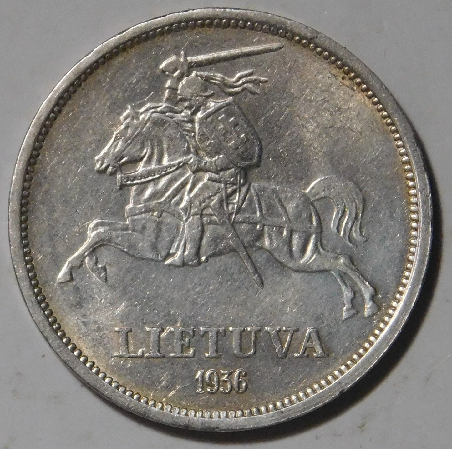 5 Litai 1936
