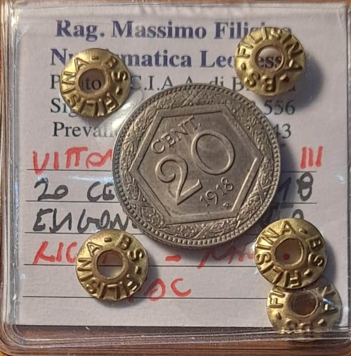 20 Centesimi 1918