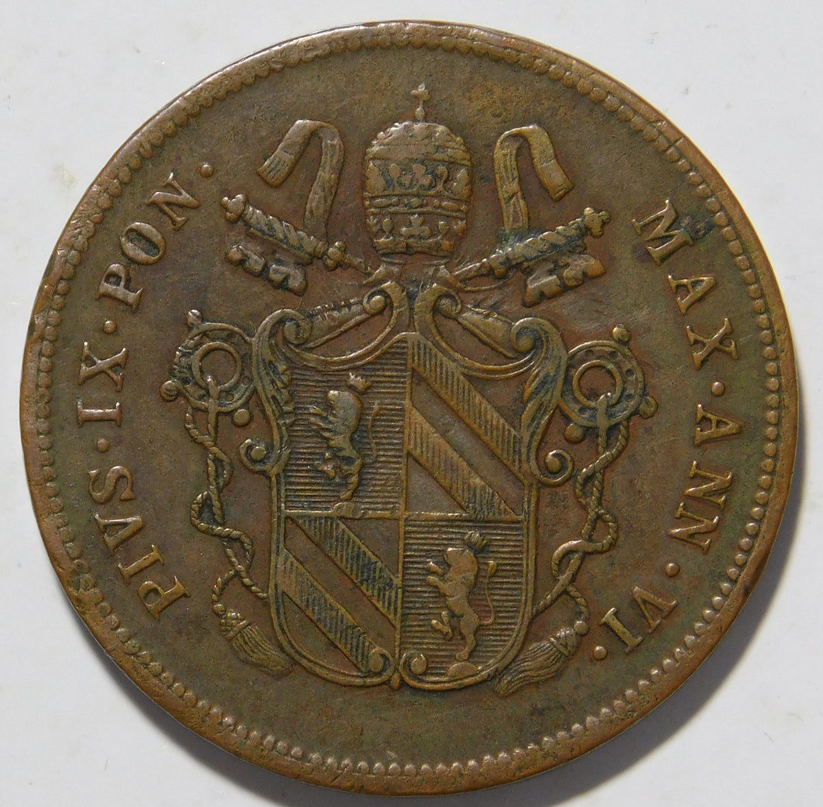 2 baiocchi 1852 Roma