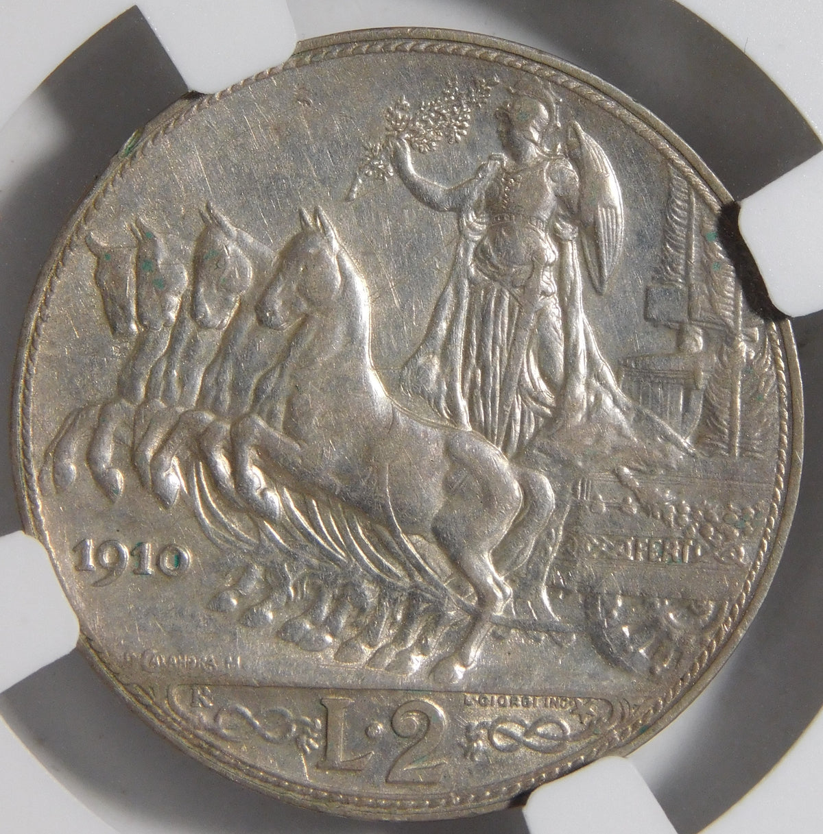 2 lire 1910