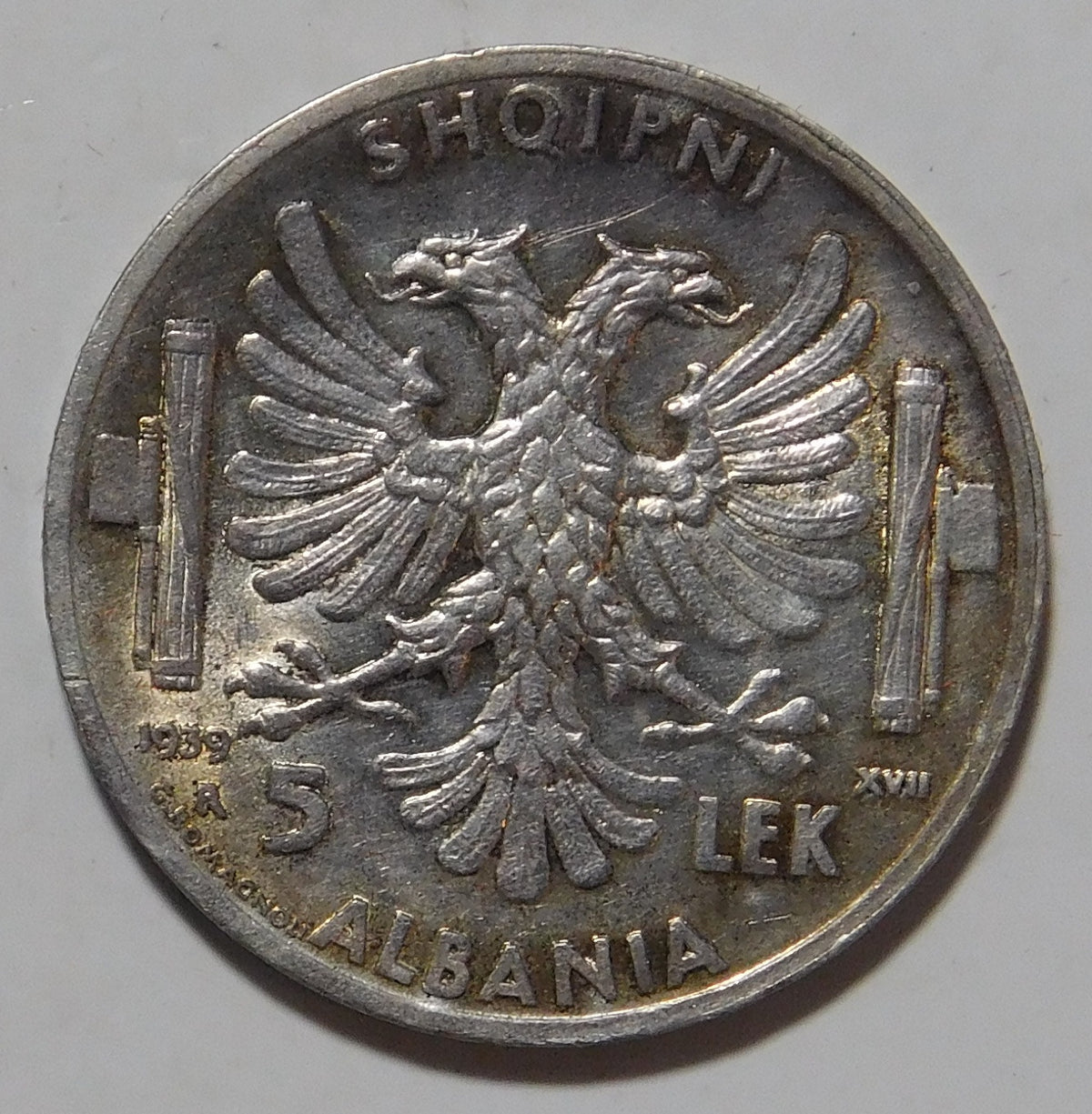 5 lek 1939 XVII