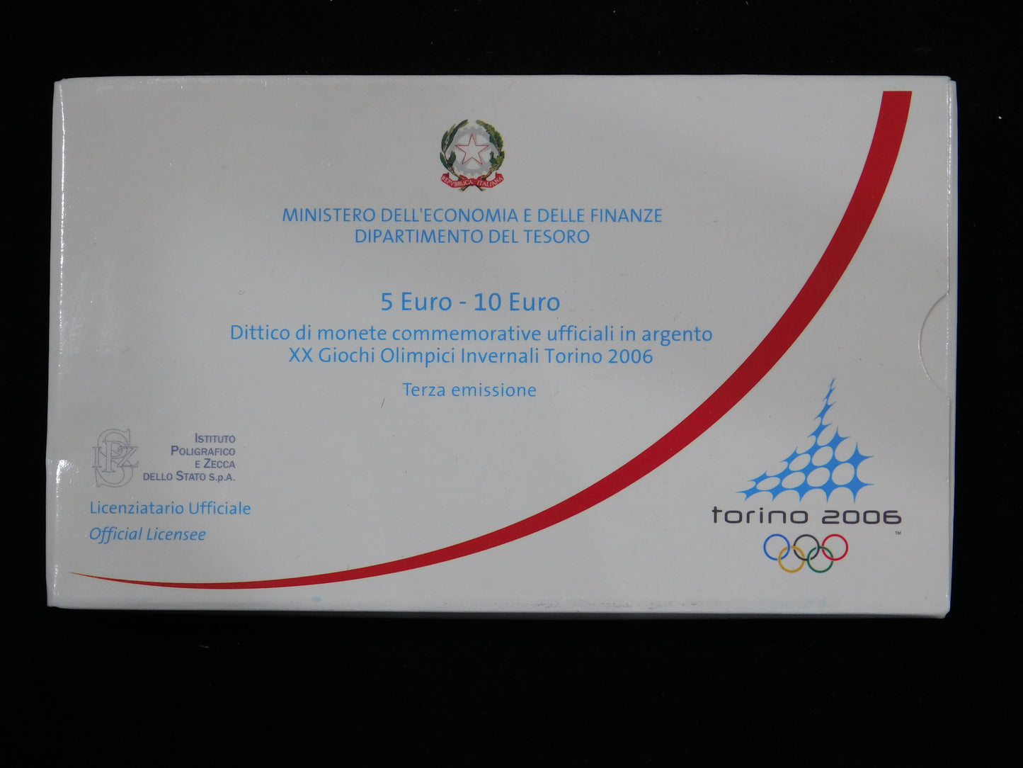 dittico 5 e 10 euro Torino 2006