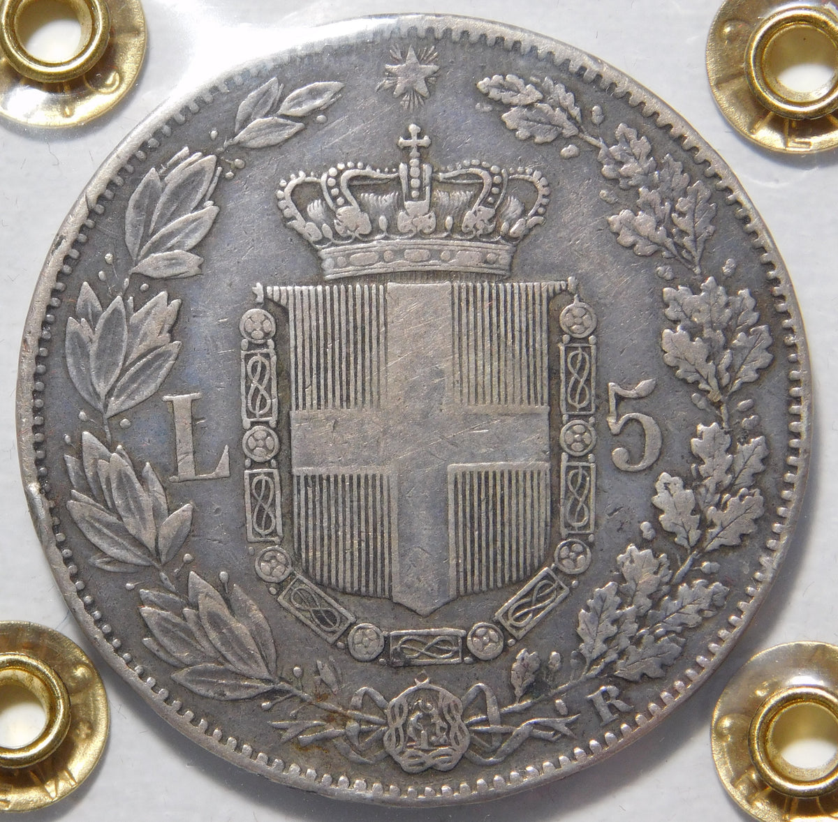 5 lire 1879