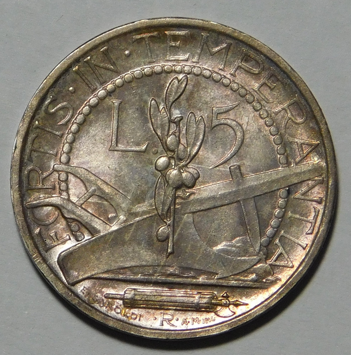 5 lire 1935