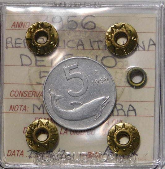 5 lire 1956