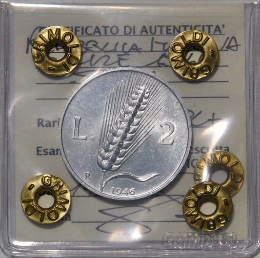 2 lire 1946
