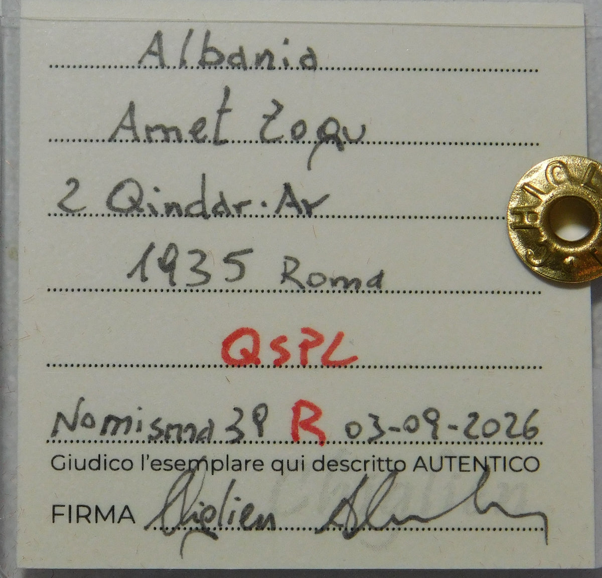 2 Qindar Ar 1935