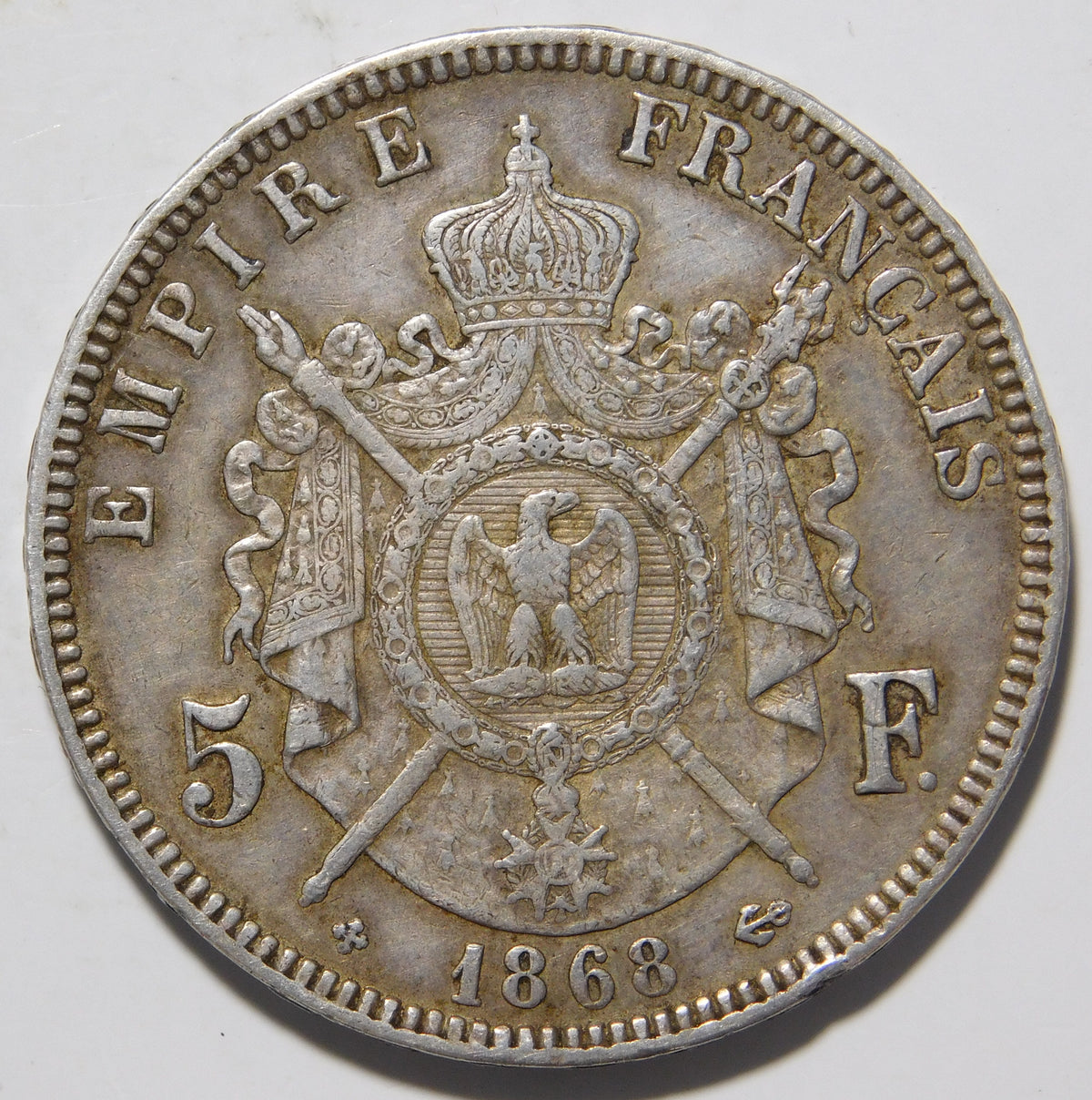 5 franchi 1868 BB