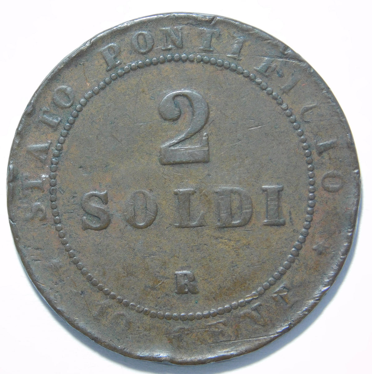 2 soldi 1866 Roma