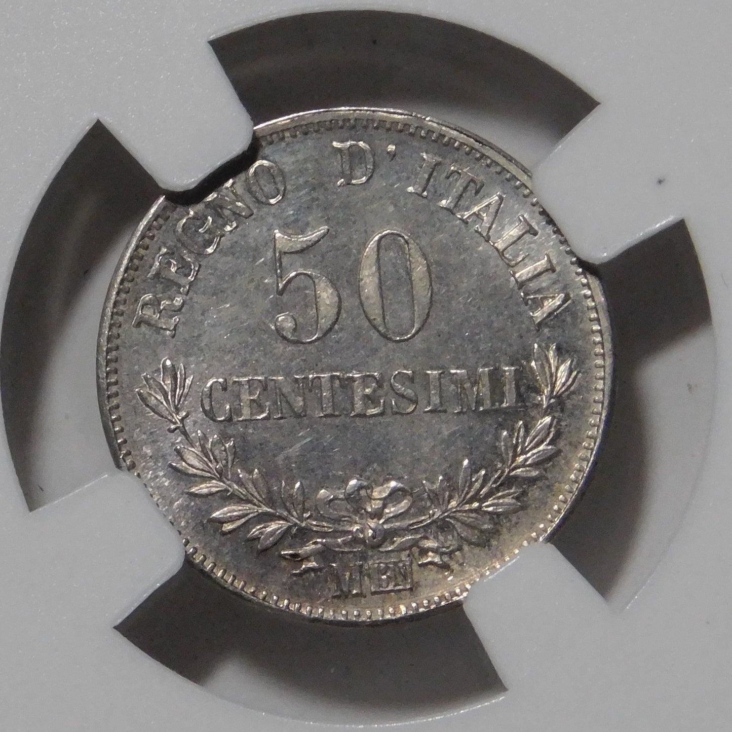 50 Centesimi 1866 Milano