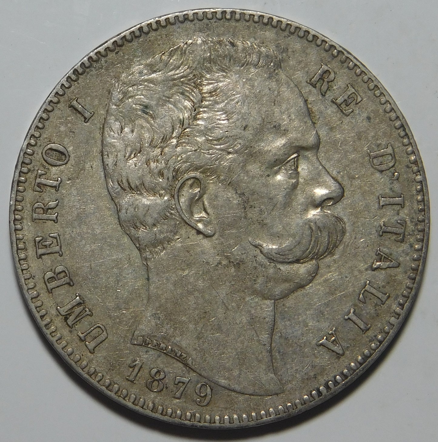 5 lire 1879