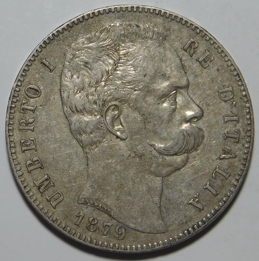 5 lire 1879
