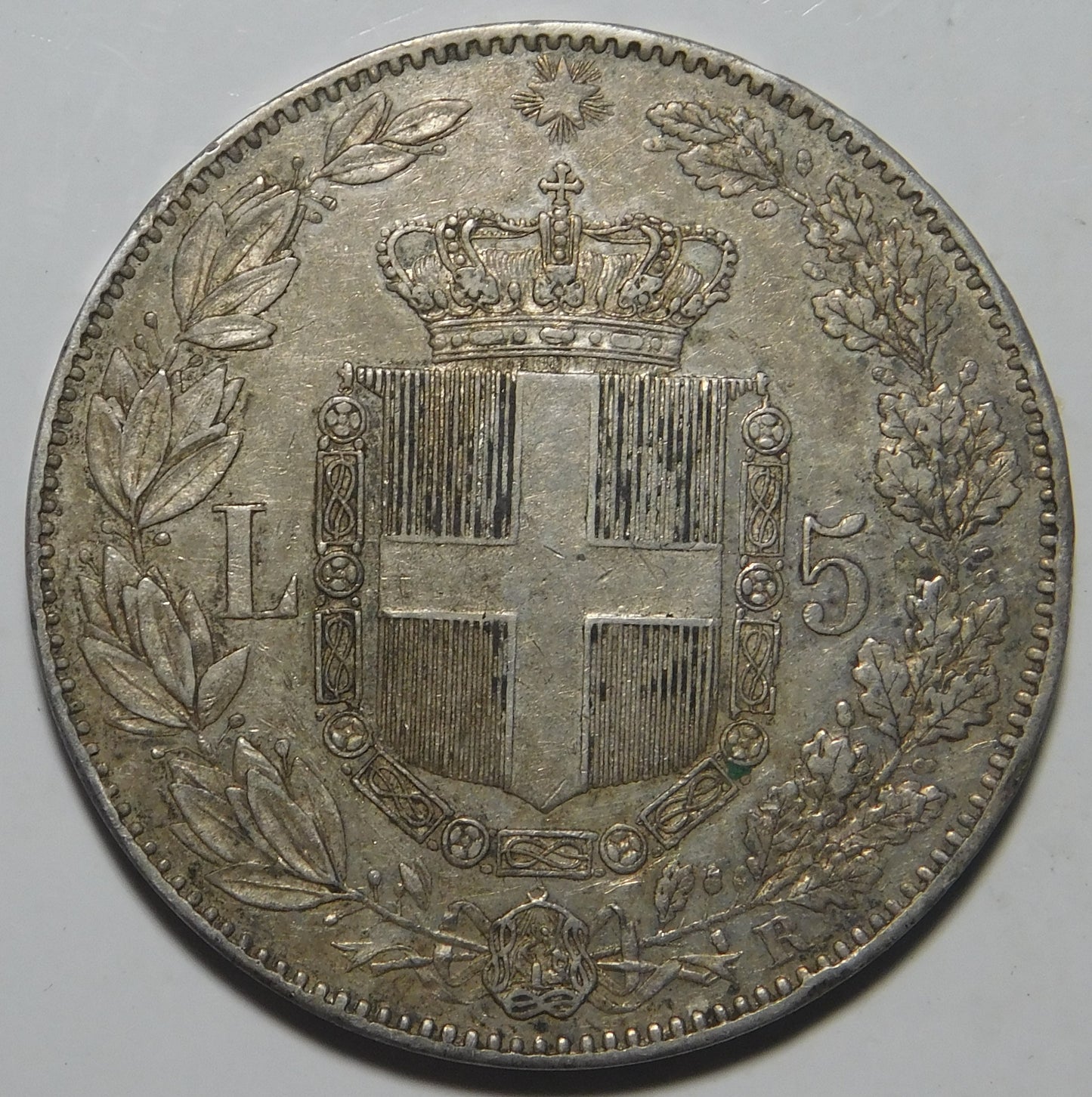 5 lire 1879