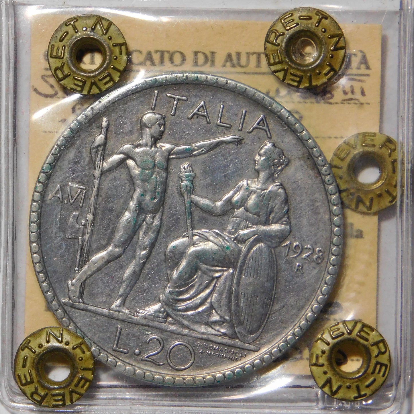 20 lire 1928