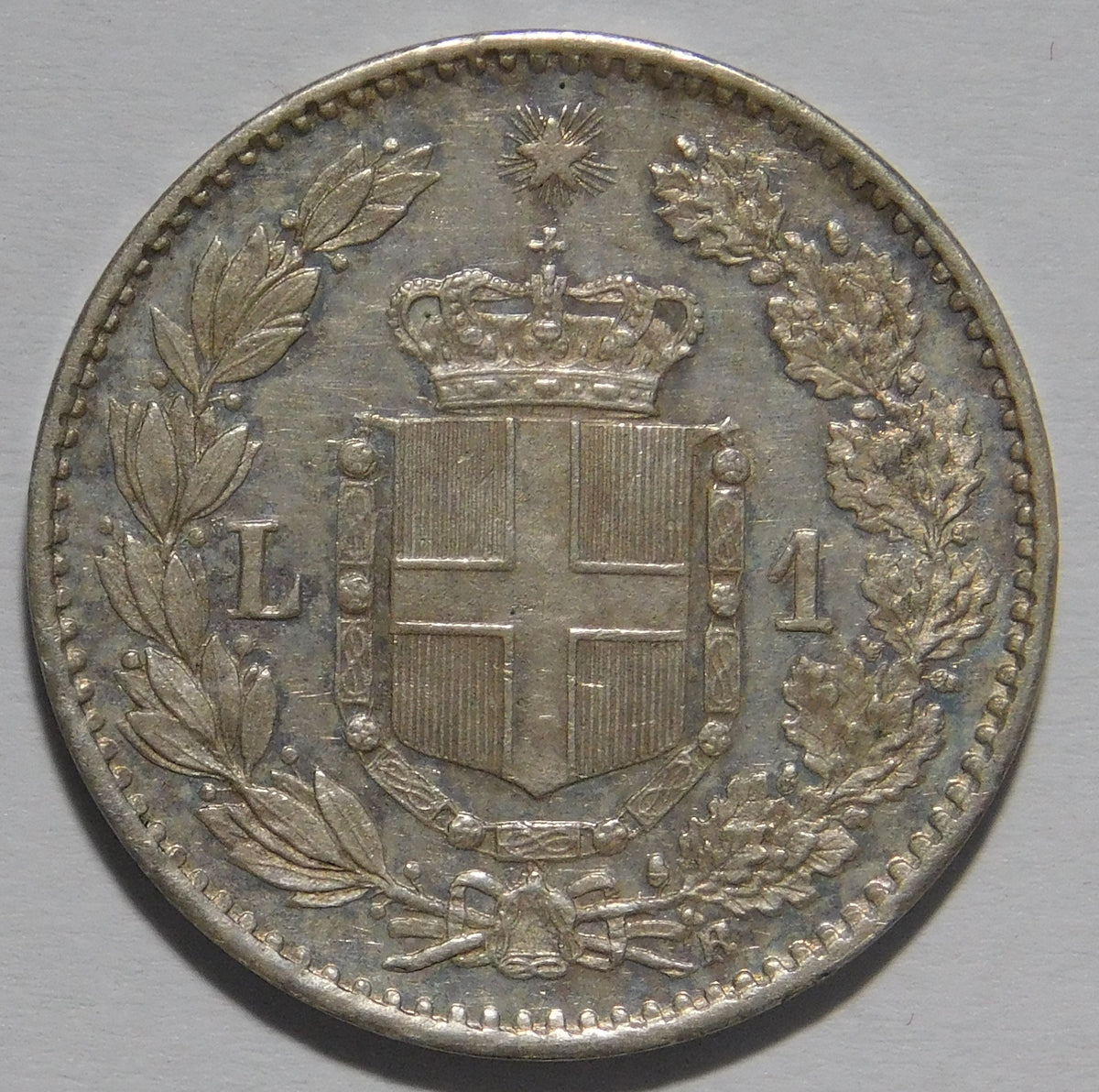 1 lira 1886