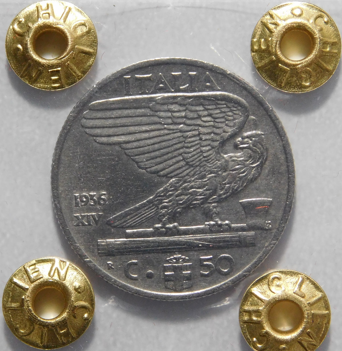 50 centesimi 1936