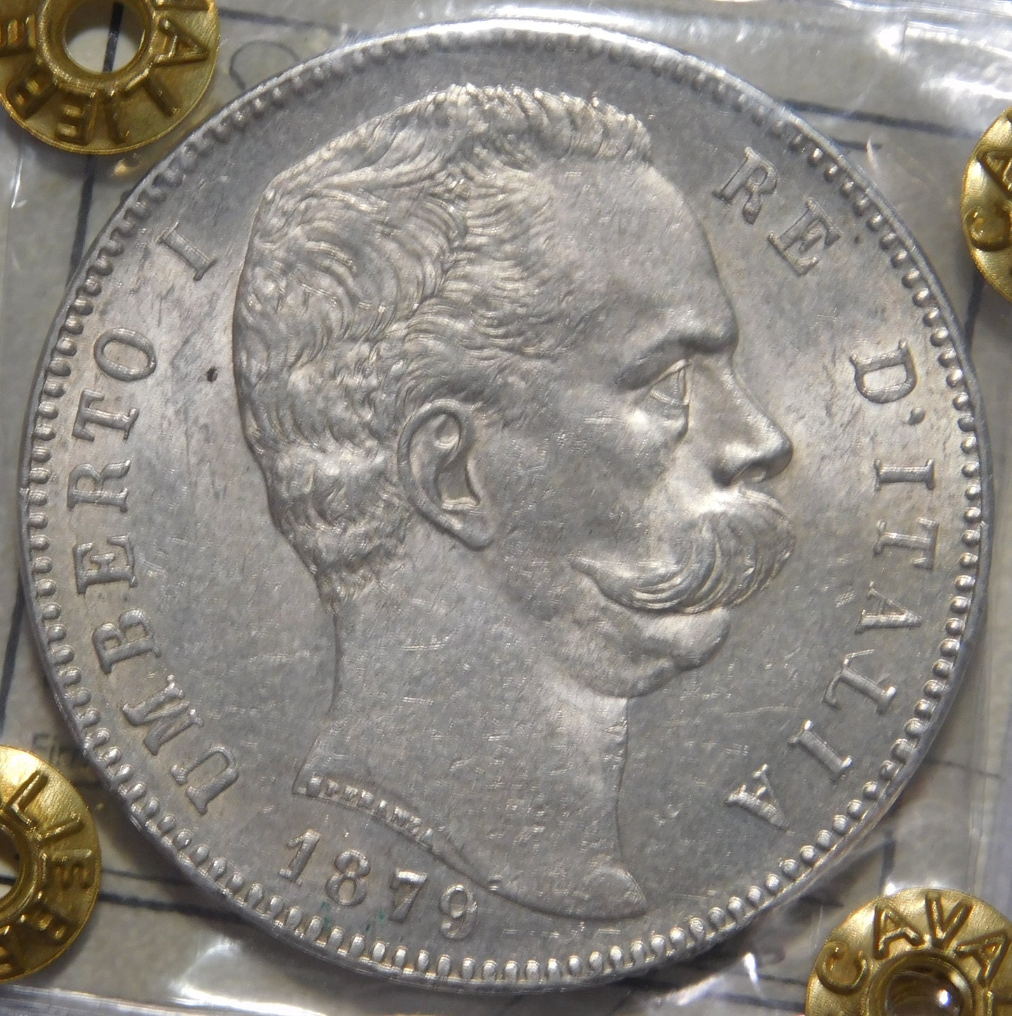5 lire 1879