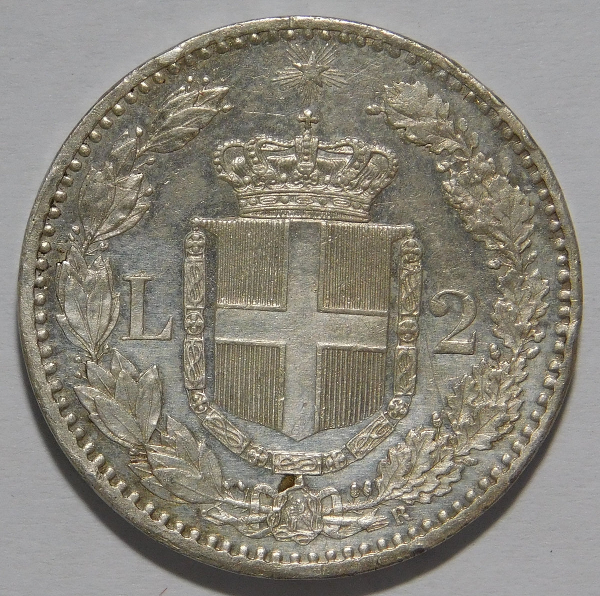 2 lire 1881