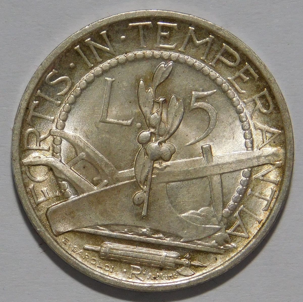 5 lire 1935