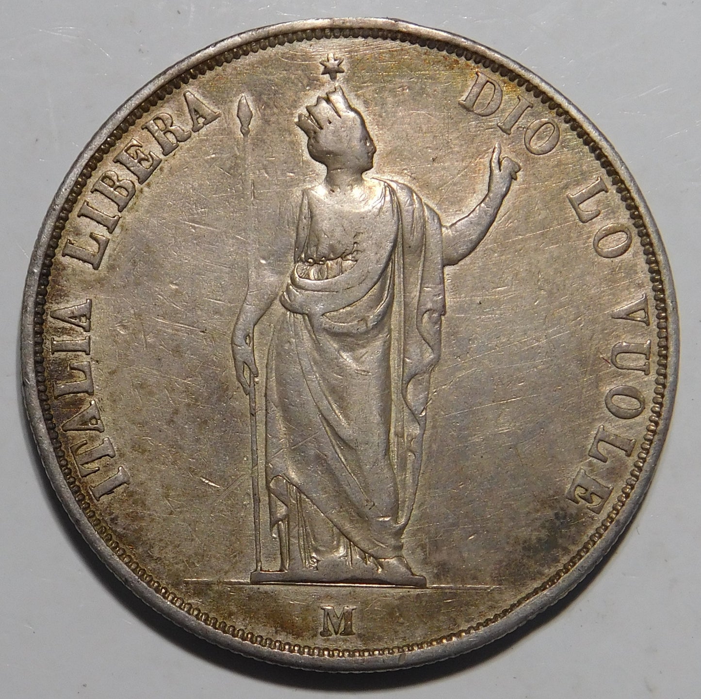 5 lire 1848