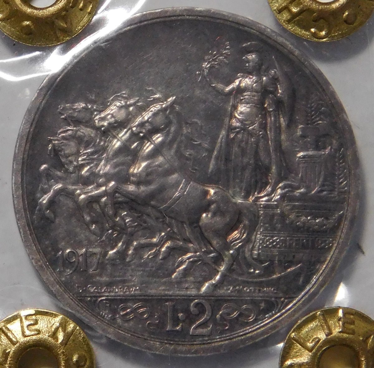 2 lire 1917