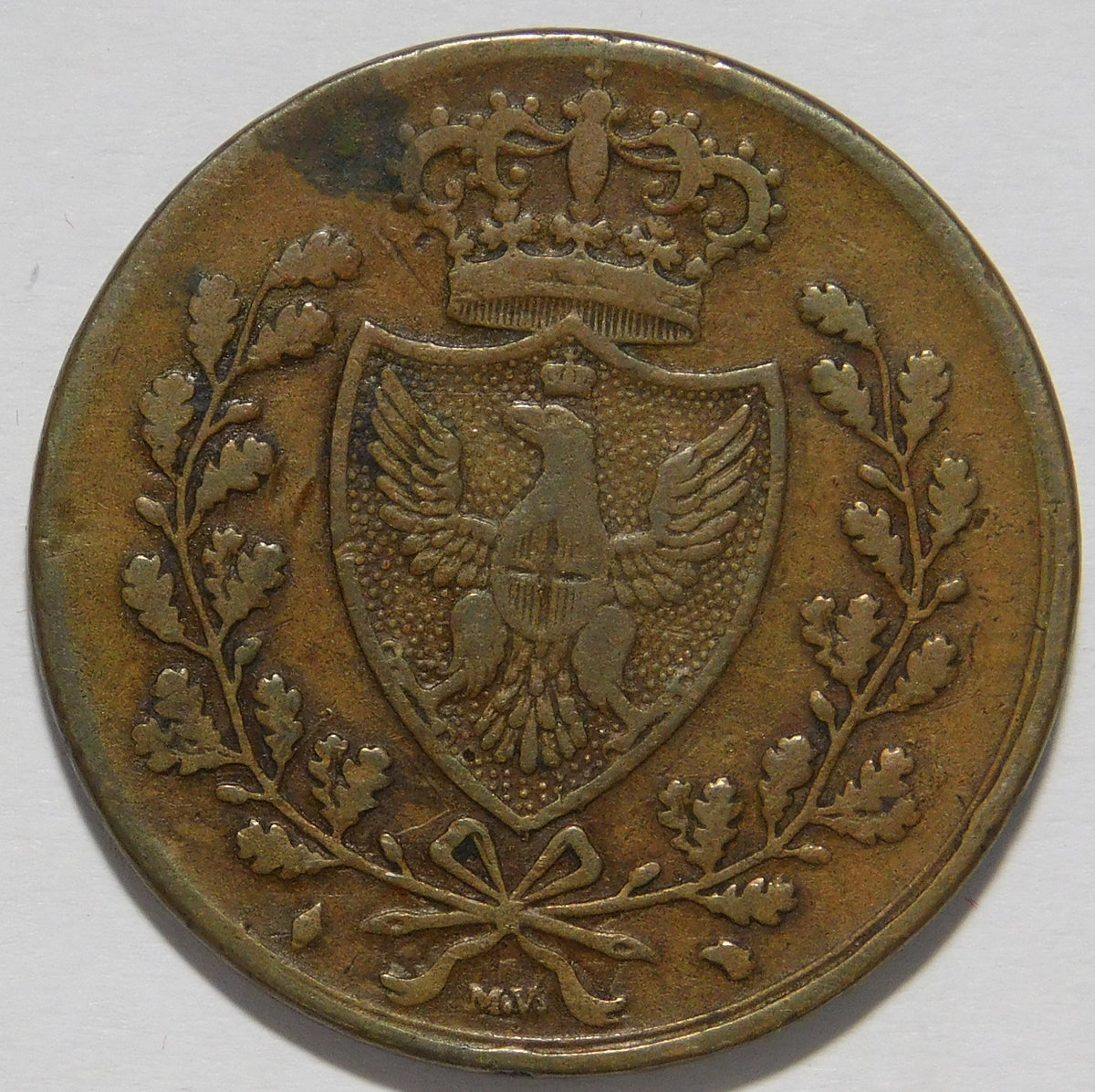 5 centesimi 1826